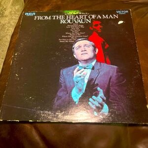 RCA Victor Vinyl Record - From the Heart of a Man